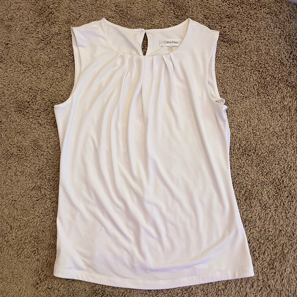 Calvin Klein white tank